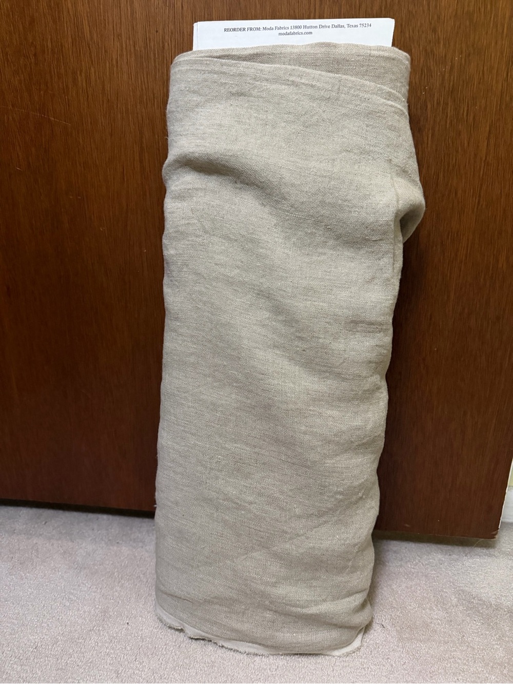 7 Yds Moda Pure Natural Linen